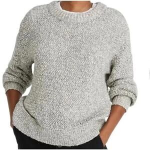 Madewell Light Grey Wool Sweater / Small
